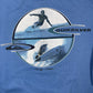 Y2k Quiksilver Kelly Slater Sweatshirt Blue - M