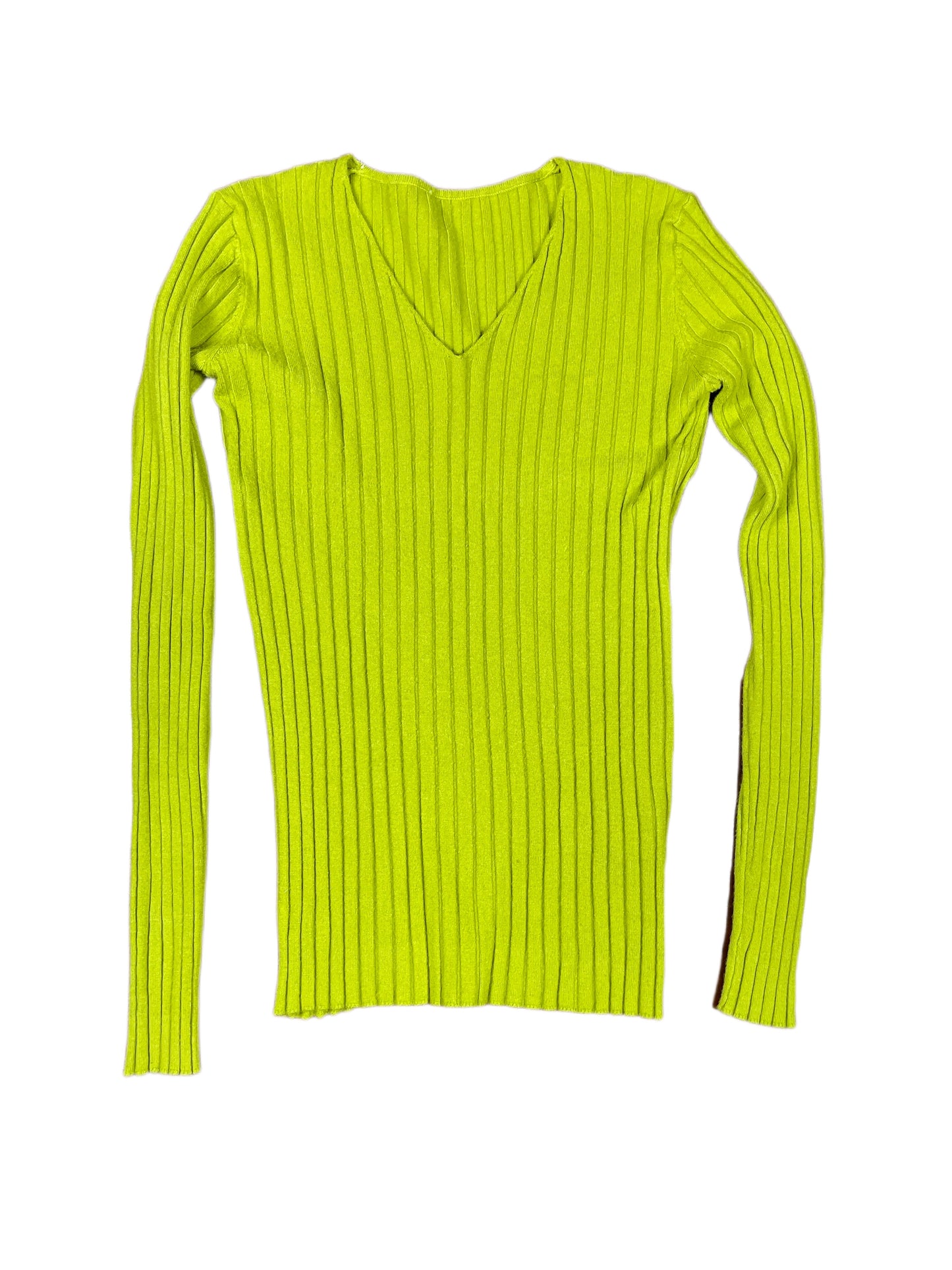 Thick Long Sleeve Top Green - M