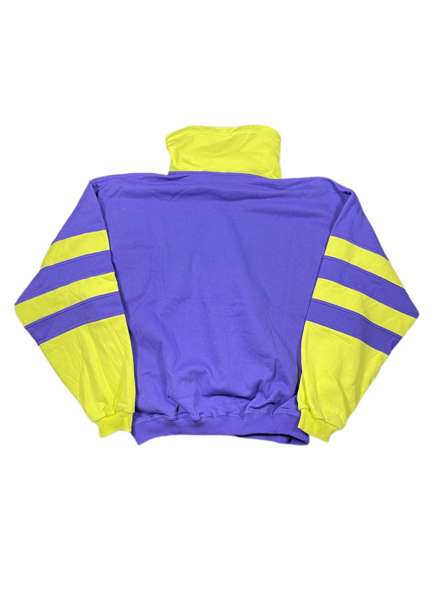 Vintage Mito Sweatshirt Green Purple - L/XL