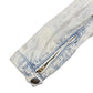 Y2k Wrangler Cropped Denim Jacket Blue White - XS