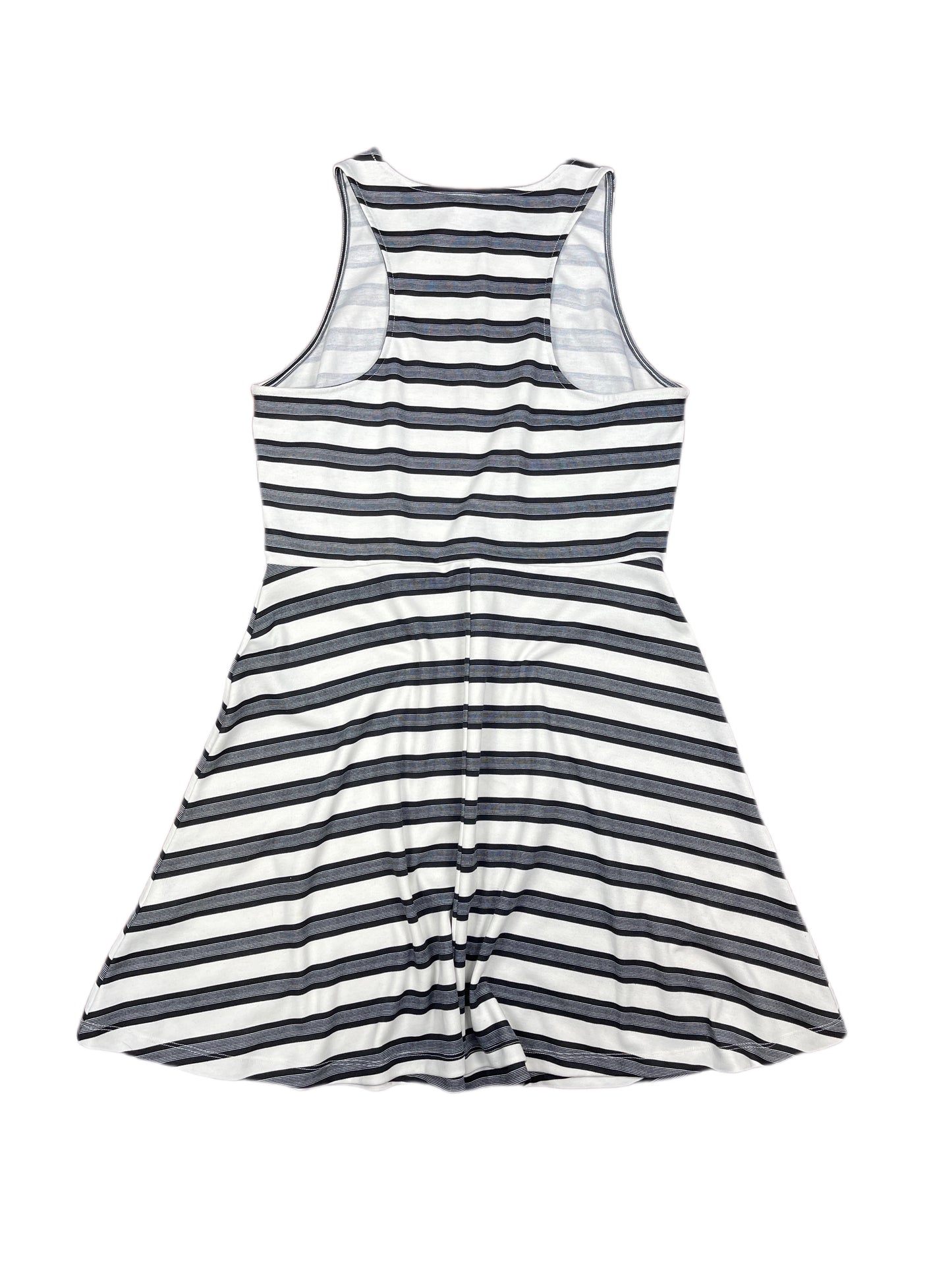 H&M Sleeveless Dress White Black - L