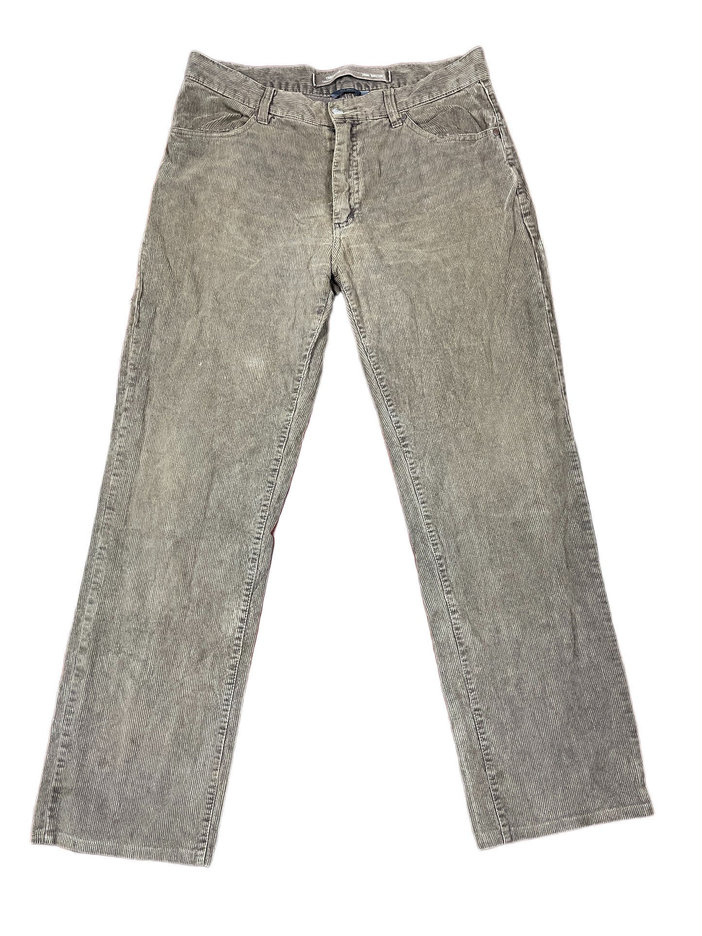 Y2k Tex Corduroy Pants Brown - M