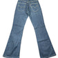 Vintage Levi's Flared Denim Pants Blue - S/M