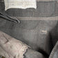 Vintage Chevignon Waxed Denim Bootcut Pants Gray - L