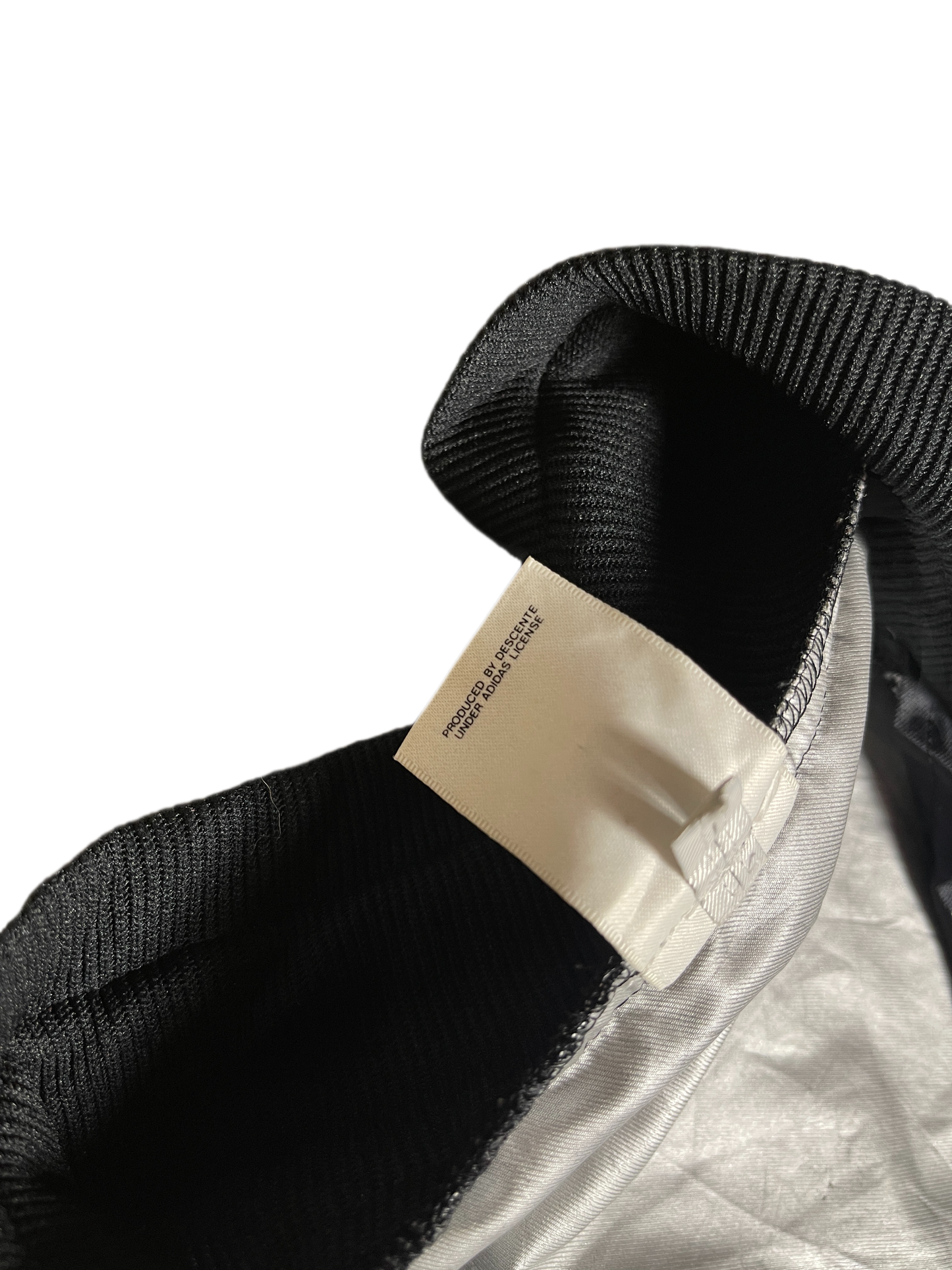 Adidas Descente Track Sport Black White Jacket 1990s | M