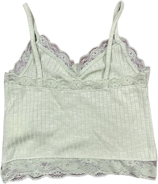 FB Sister Top Green Polyester Blend S
