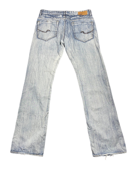 Y2k ProJek Bootcut Denim Pants Blue - M
