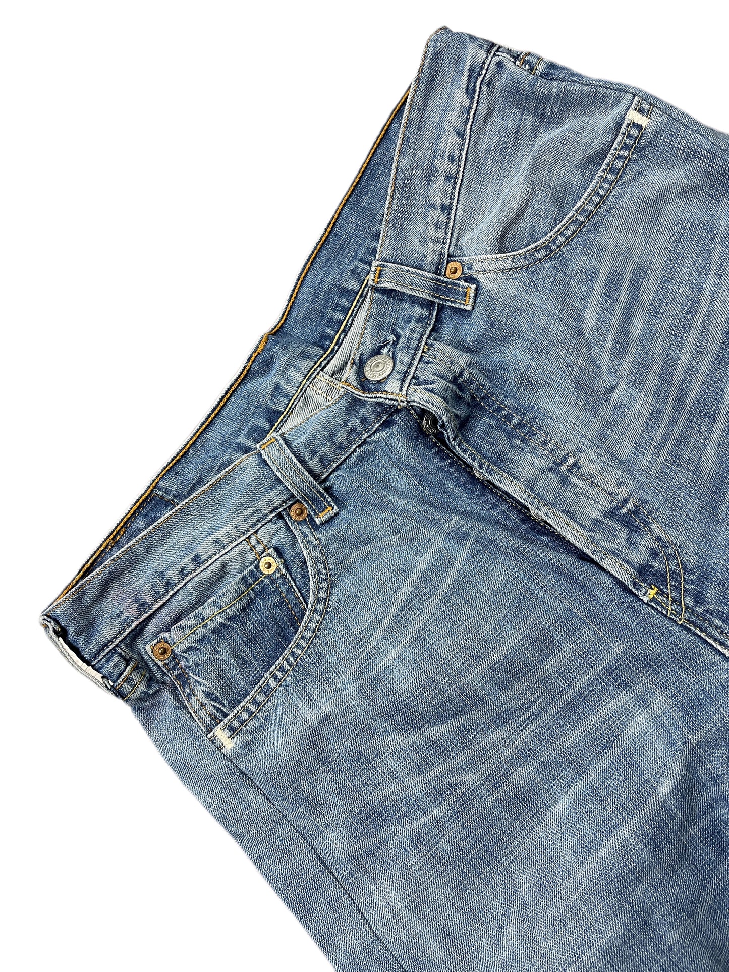 Vintage Levi's 501 Denim Pants Blue - M/L