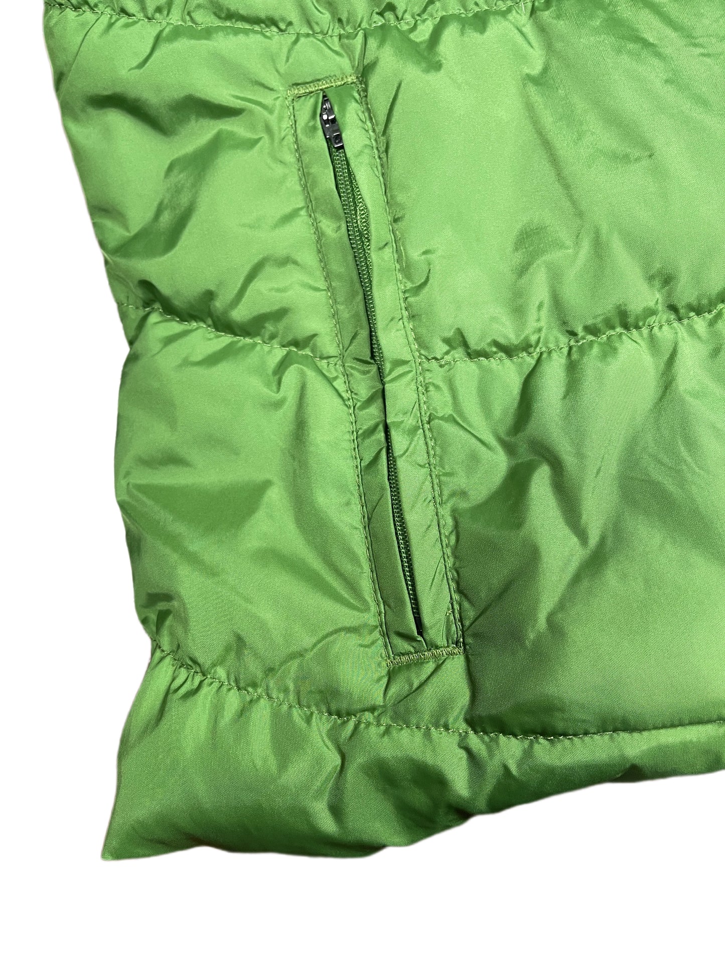 Vintage 1990s Kappa Puffer Down Vest Green M