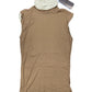 Y2k BbG Turtleneck Sleeveless Top Brown - M/L