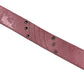 Y2k Playboy Belt Pink Rose 2004