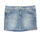 Y2k Esprit Low Waist Denim Skirt Blue - M