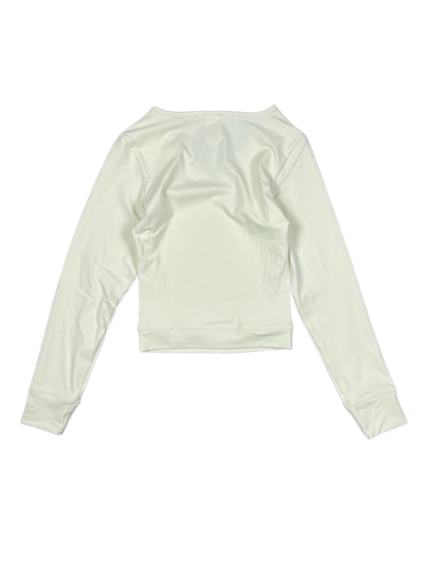 Y2k Adidas Long Sleeve Top Cream - M