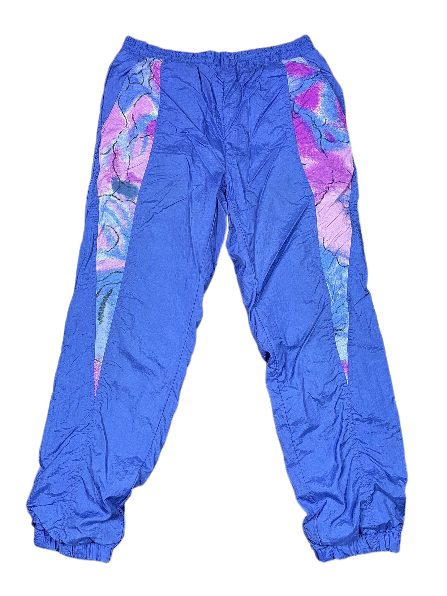 Vintage Sportino Sport Pants Blue Purple - M