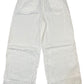 Rene Lazard Pants White Linen M