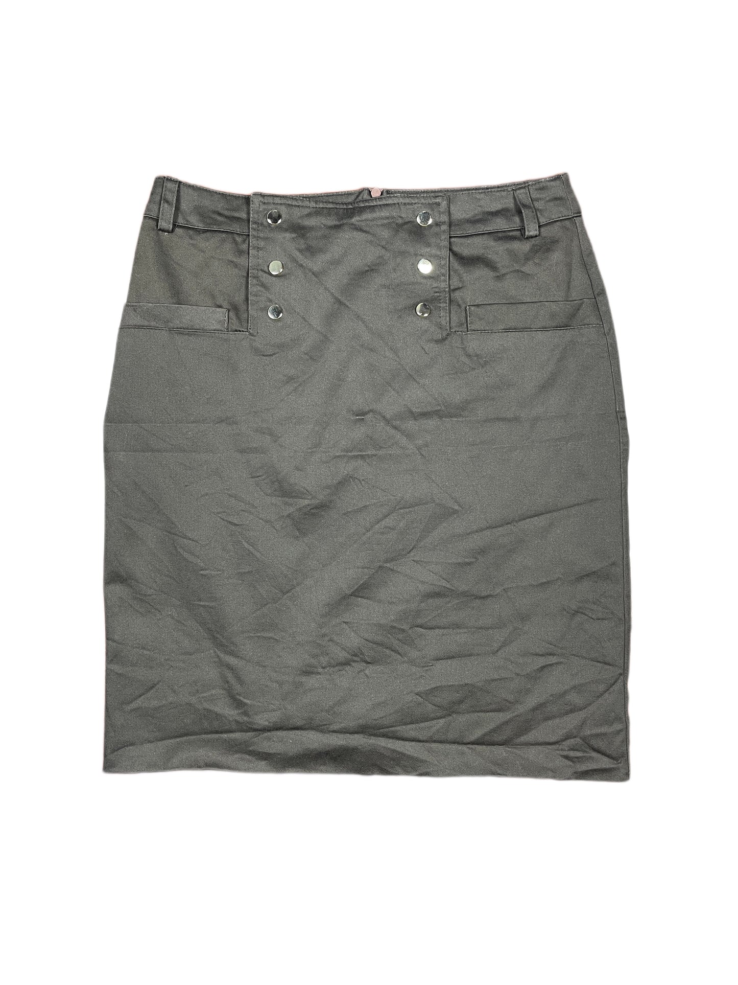 Y2k Precchio Colors Concept Skirt Brown - M