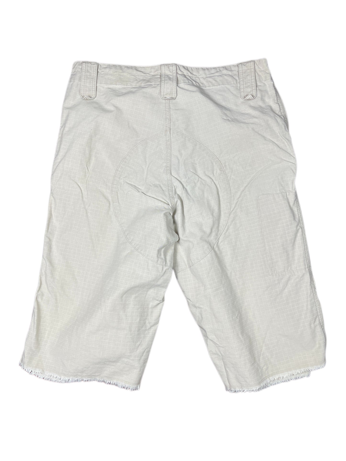 Y2k 2000s Puma Cargo Capri Pants Beige - M