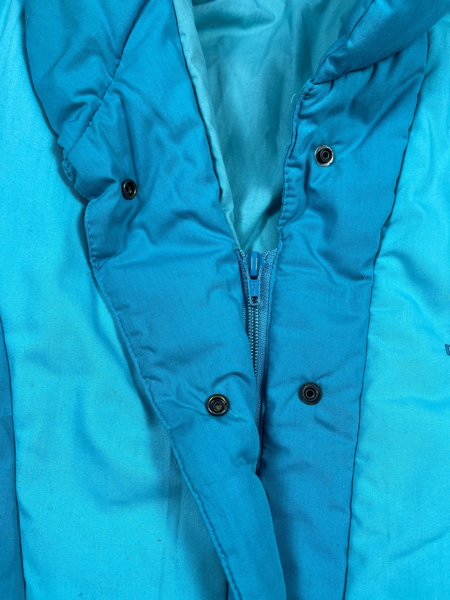Vintage Puma Jacket Turquoise Blue - XL