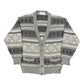 Vintage Pinas Knitted Cardigan Gray - L