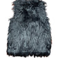 Boohoo Faux Fur Vest Black - M