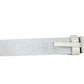 Y2k Playboy Leather Belt White 2004