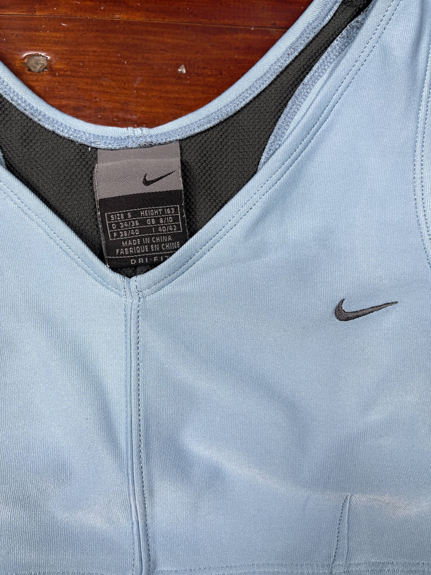 Y2k Nike Sport Sleeveless Top Blue - S