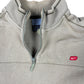 Vintage Nike Zip Sweatshirt Beige - S