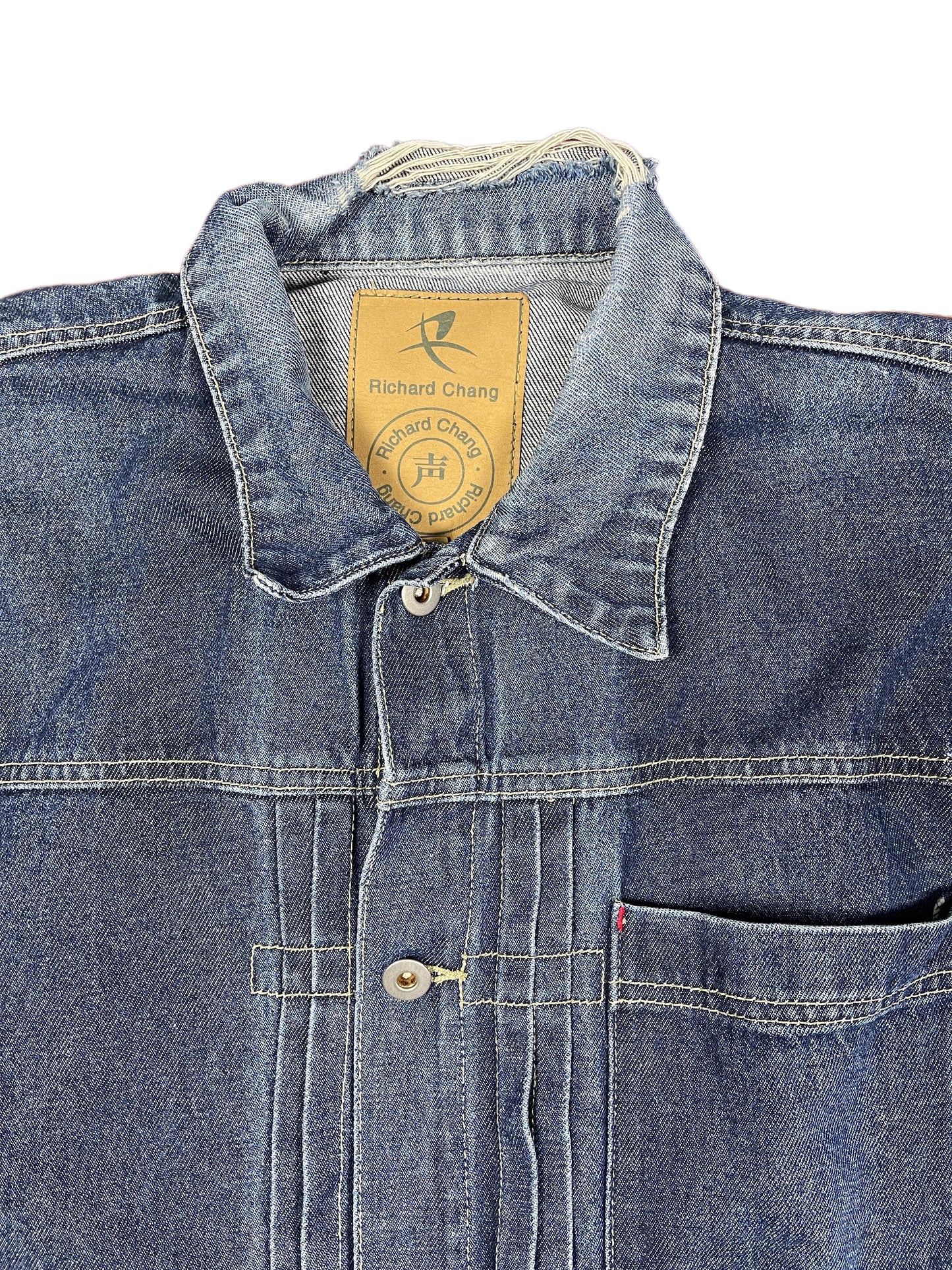Y2k Richard Chang Denim Jacket Blue - L