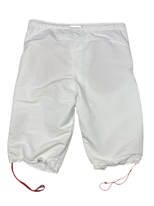 Y2k 2000s Nike Air Capri Sport Pants White - L