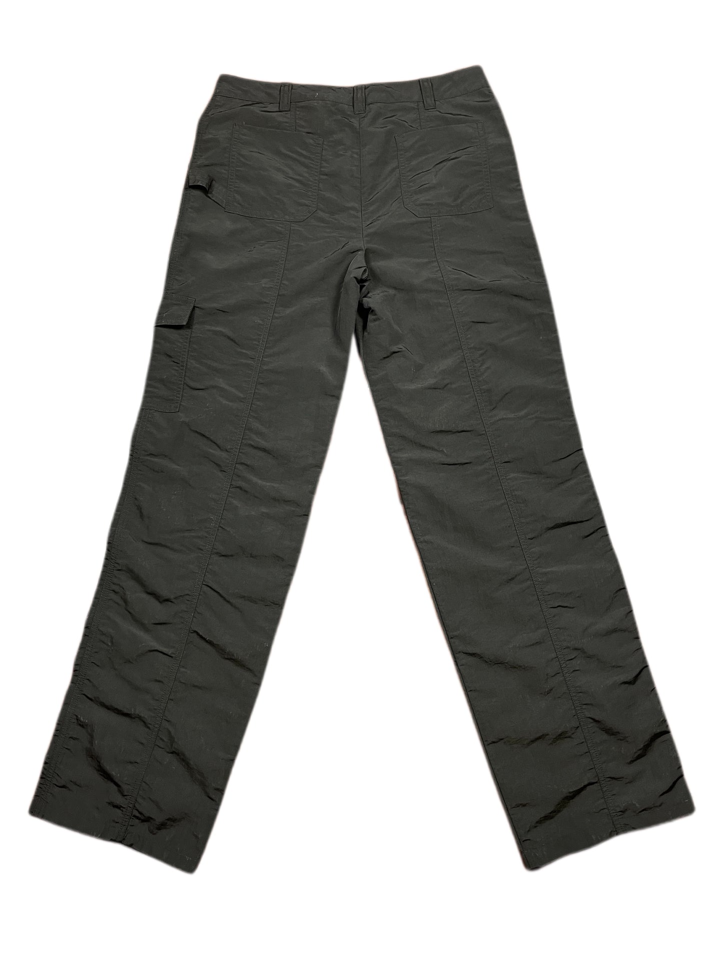 Y2k 2000s Kenzo Jeans Nylon Sport Pants Black L