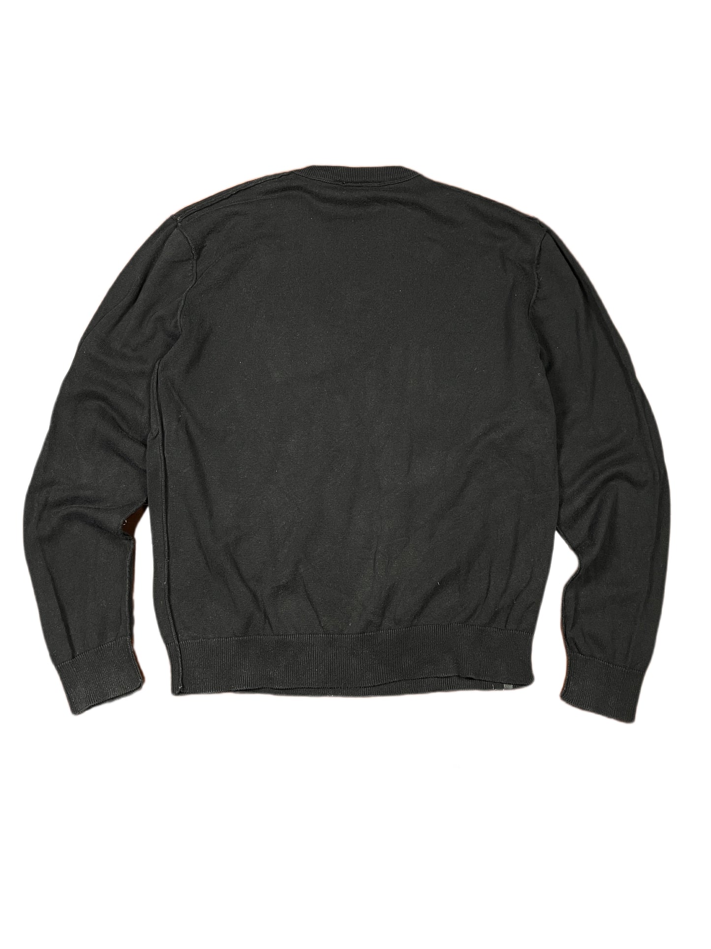 Y2k Quiksilver Knit Sweatshirt Black - L