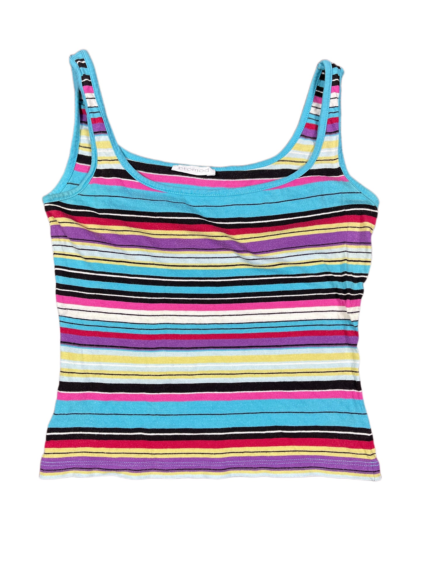 Y2k Promod Sleeveless Top Multicolor - L