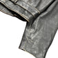 Vintage US Force Bomber Leather Jacket Black L