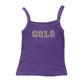 Y2k Sleeveless Top Purple - M