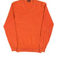 Massimo Dutti Cashmere Knitted Sweatshirt Orange - M
