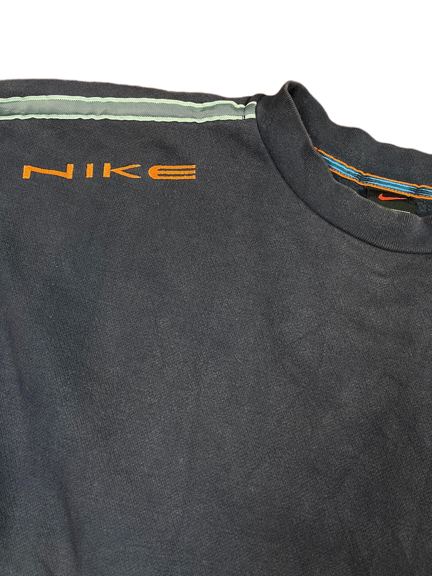 Vintage Nike 1990s Sweatshirt Navy - L