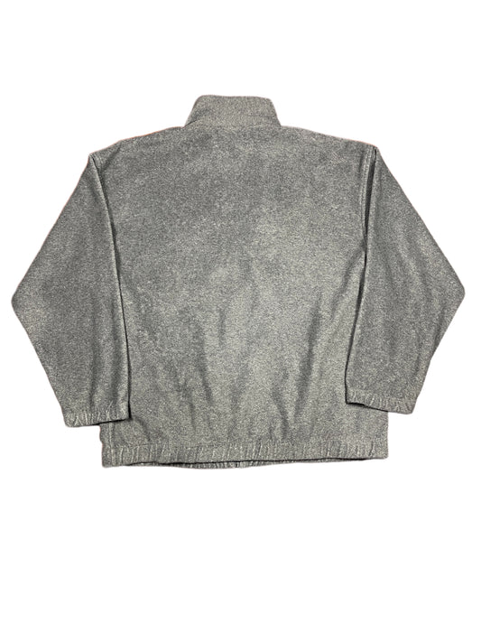 Vintage Screen Stars Fleece Zip Sweatshirt Gray - XL
