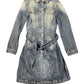 Y2k Miss Sixty Denim Long Sleeve Dress S