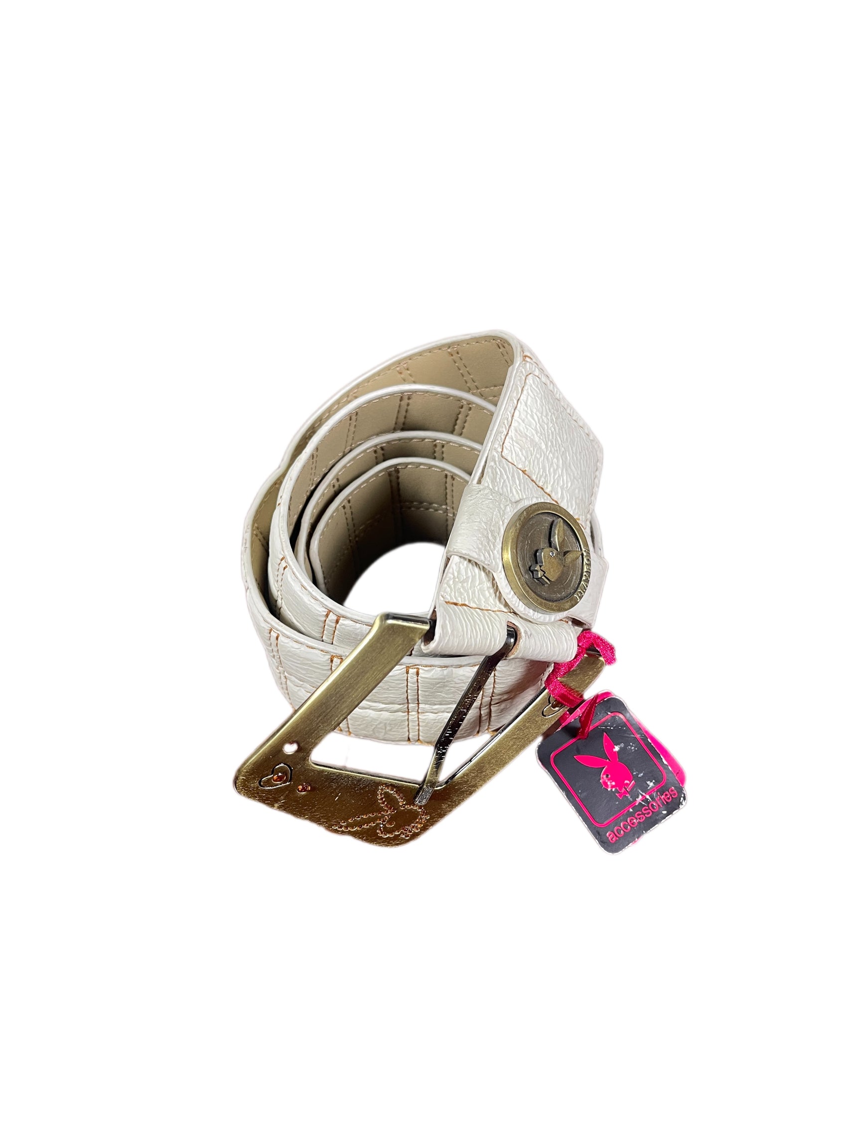Y2k Playboy Belt Creme 2007