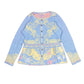 Shepards Knitted Sweatshirt Blue Yellow - M