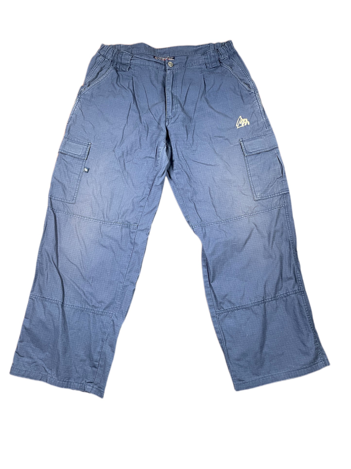Y2k Magic Marine Cargo Pants Blue - M/L
