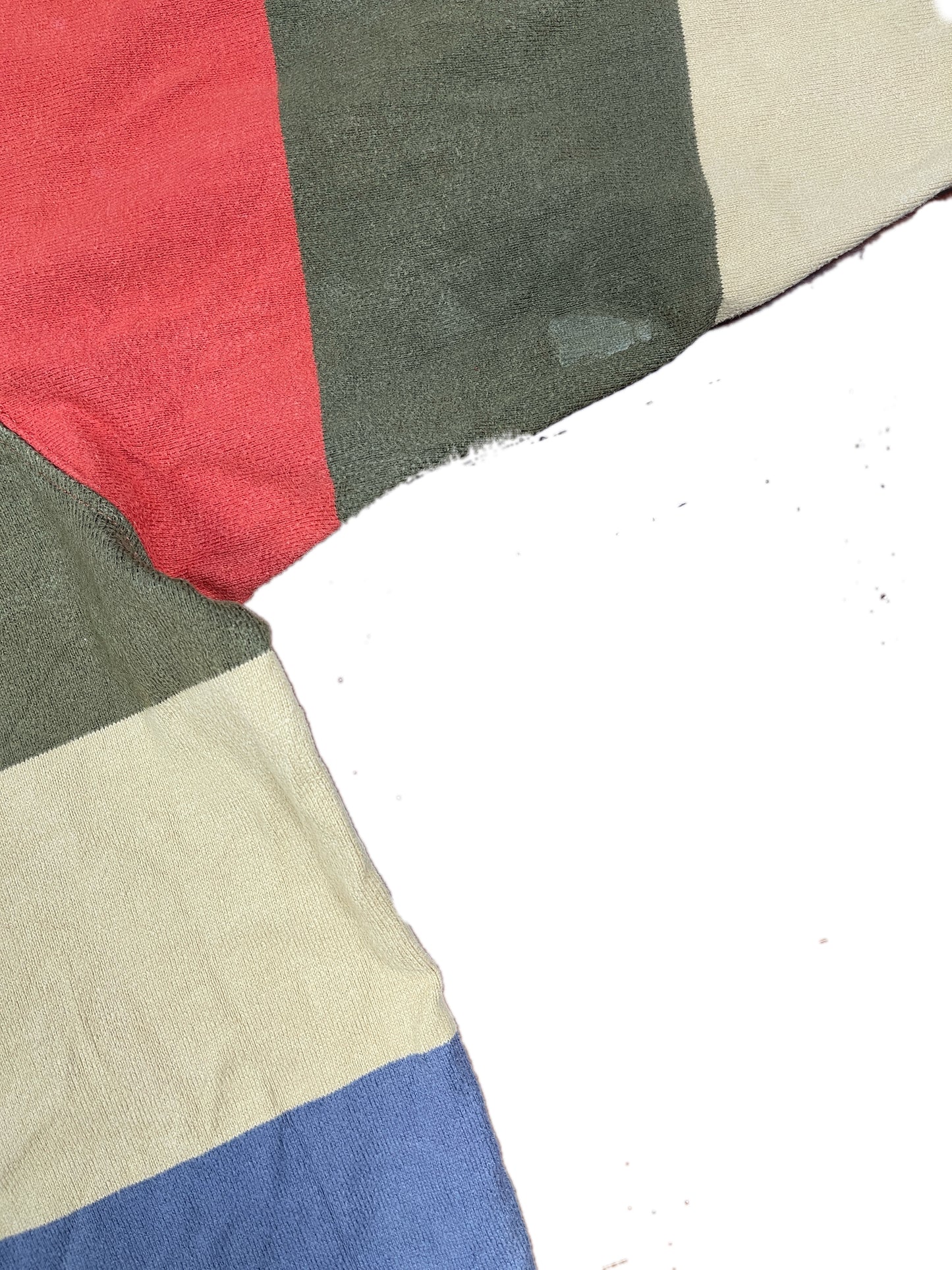 Lacoste Boxy Polo Sweatshirt Earth Colors - XL