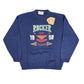 Vintage Knitted Sweatshirt Navy - M