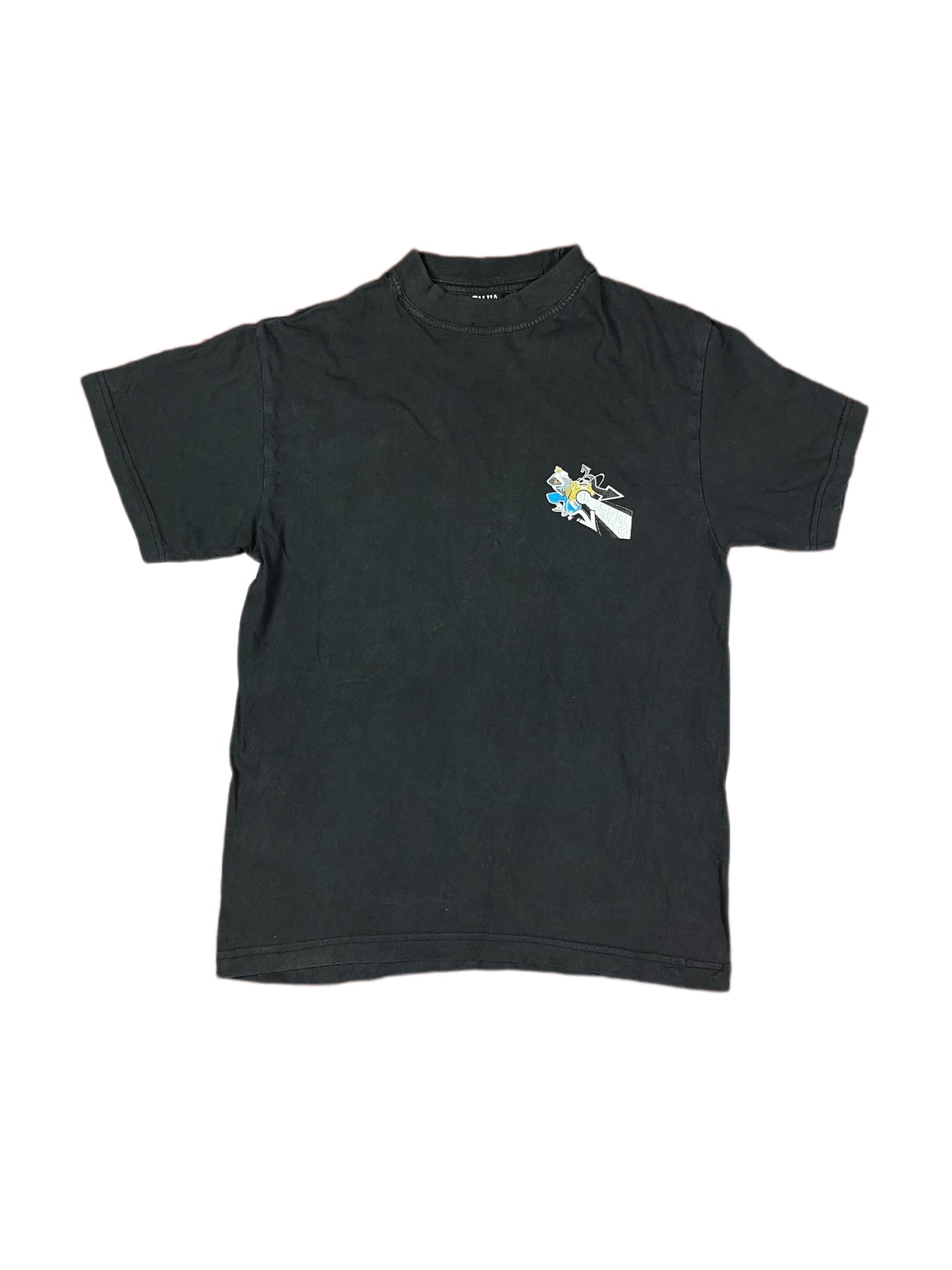 Y2k Cartoon T-Shirt Black - S