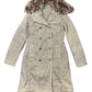 Y2k Benetton Coat Brown - XL