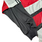 Vintage Adidas Sports Jacket Red Black White - XL
