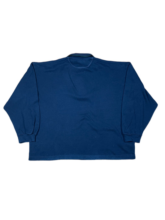 Vintage Lee Boxy Sweatshirt Navy - S