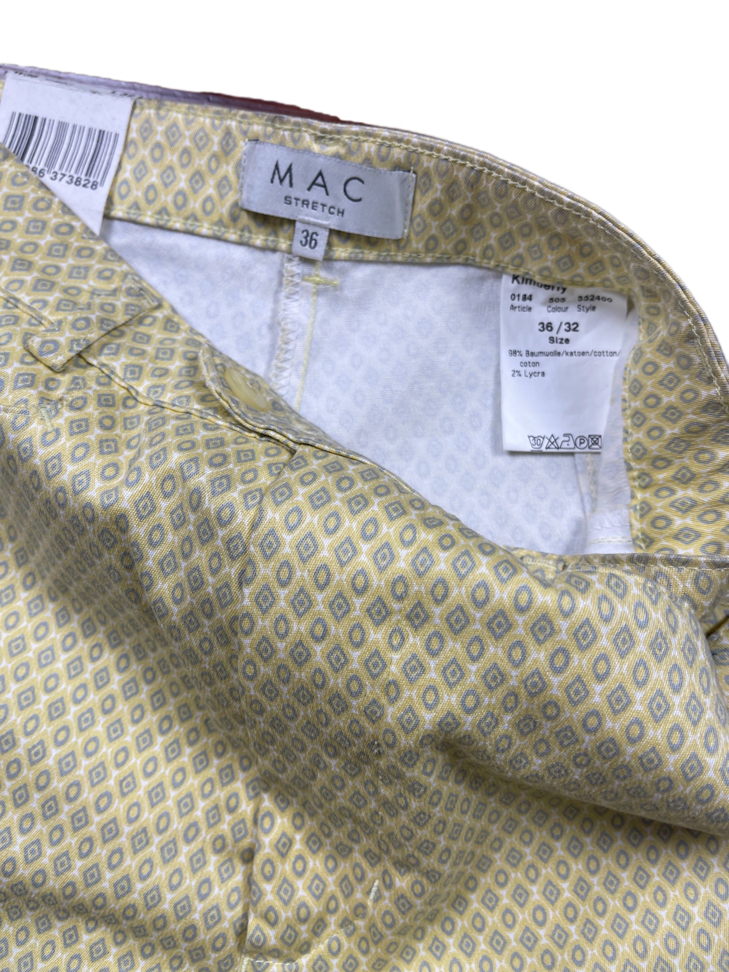 Y2k MAC Cloth Pants Yellow - S