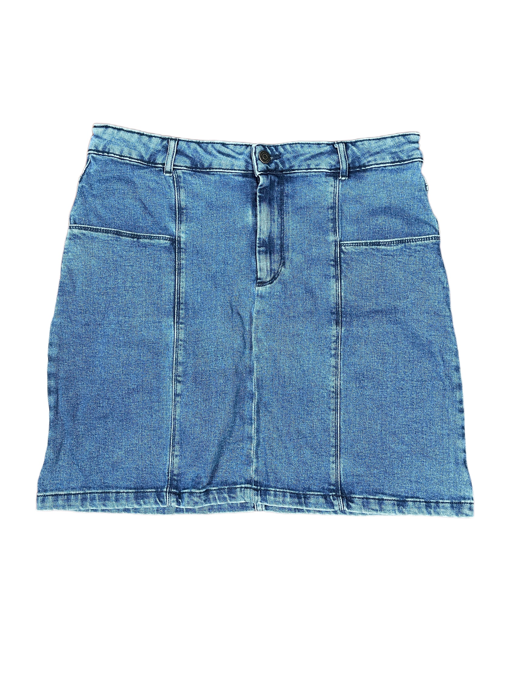Burton Denim Skirt Blue - XXXL