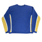 Vintage 1990s Nike Thin Sweatshirt Navy Yellow M